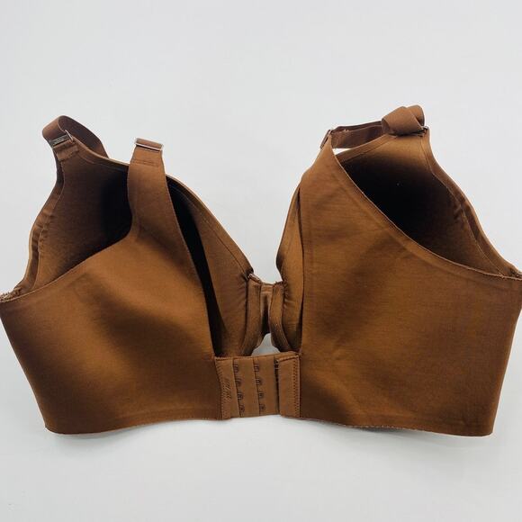 Soma Nadine Brown Vanishing Smoothing Underwire Bra Size 40DD Neutral Curvy - Picture 3 of 10